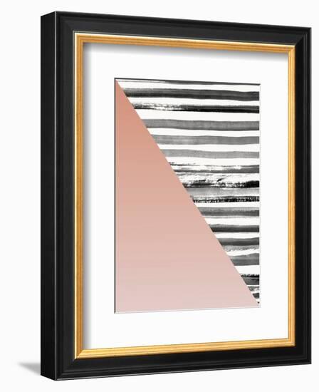 Triangle 1-Design Fabrikken-Framed Art Print