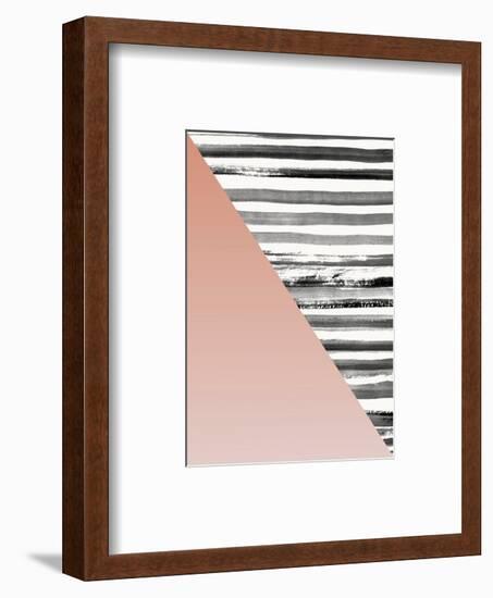 Triangle 1-Design Fabrikken-Framed Art Print