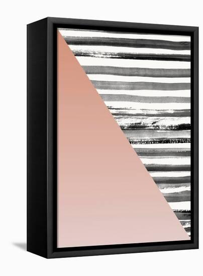 Triangle 1-Design Fabrikken-Framed Stretched Canvas