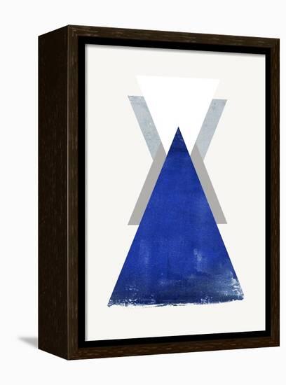 Triangle 2-Design Fabrikken-Framed Stretched Canvas