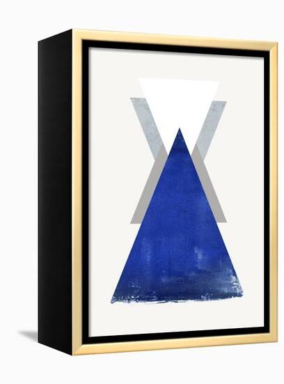 Triangle 2-Design Fabrikken-Framed Stretched Canvas
