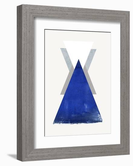 Triangle 2-Design Fabrikken-Framed Art Print