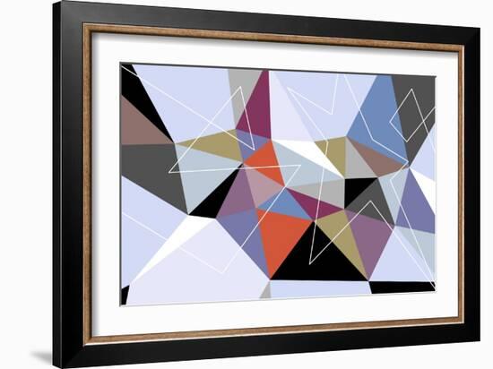 Triangle 3-LXXIII-Fernando Palma-Framed Giclee Print