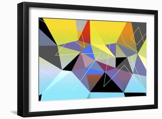 Triangle 5-LXXV-Fernando Palma-Framed Giclee Print