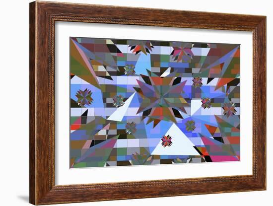 Triangle 6-LXXVI-Fernando Palma-Framed Giclee Print