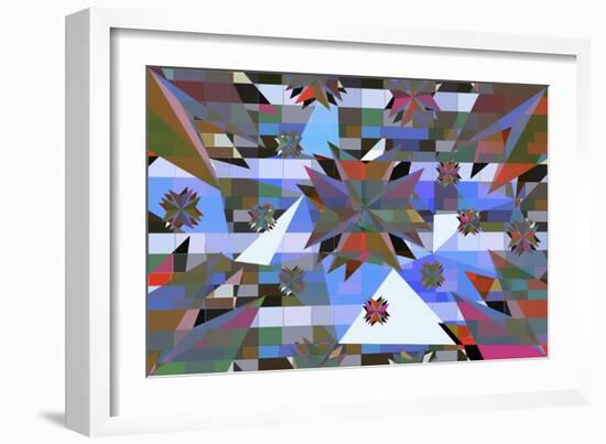 Triangle 6-LXXVI-Fernando Palma-Framed Giclee Print