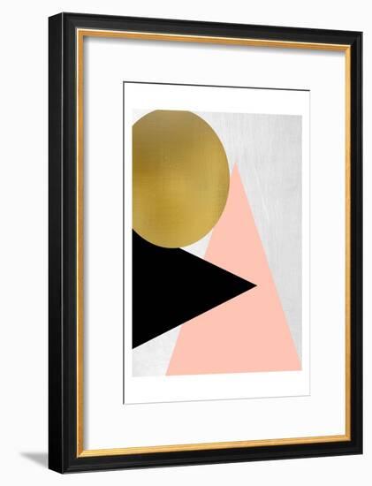 Triangle Circle 2-Kimberly Allen-Framed Art Print
