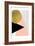 Triangle Circle 2-Kimberly Allen-Framed Art Print