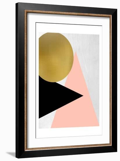 Triangle Circle 2-Kimberly Allen-Framed Art Print