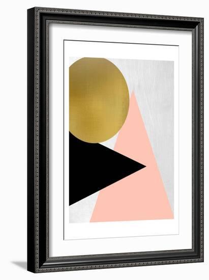 Triangle Circle 2-Kimberly Allen-Framed Art Print