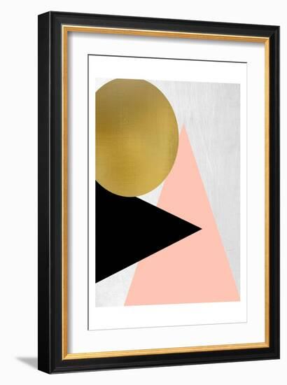 Triangle Circle 2-Kimberly Allen-Framed Art Print