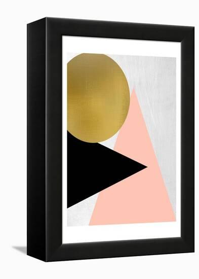 Triangle Circle 2-Kimberly Allen-Framed Stretched Canvas