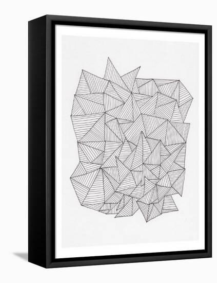 Triangle Jungle 1-Pam Varacek-Framed Stretched Canvas