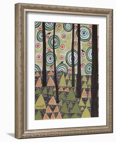 Triangle Landscape-Karla Gerard-Framed Giclee Print