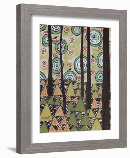 Triangle Landscape-Karla Gerard-Framed Giclee Print