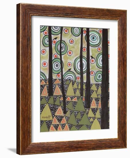 Triangle Landscape-Karla Gerard-Framed Giclee Print