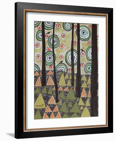 Triangle Landscape-Karla Gerard-Framed Giclee Print