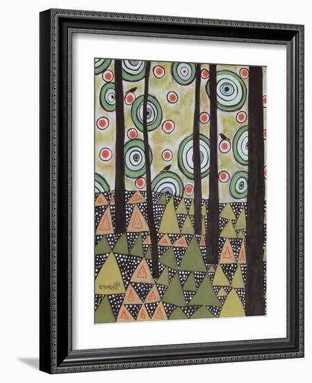 Triangle Landscape-Karla Gerard-Framed Giclee Print