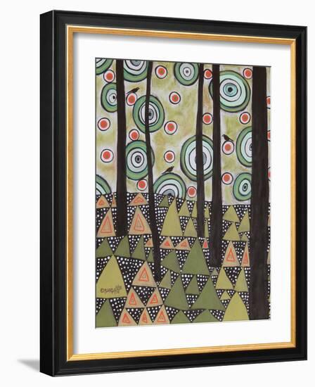 Triangle Landscape-Karla Gerard-Framed Giclee Print