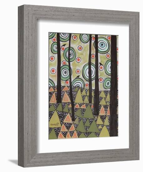 Triangle Landscape-Karla Gerard-Framed Giclee Print