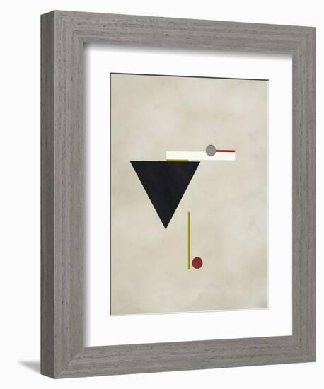 Triangle Love-Kevin Calaguiro-Framed Art Print