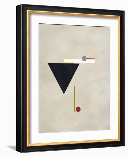 Triangle Love-Kevin Calaguiro-Framed Art Print