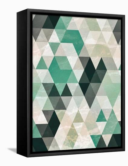 Triangle Pattern-Tai Prints-Framed Stretched Canvas