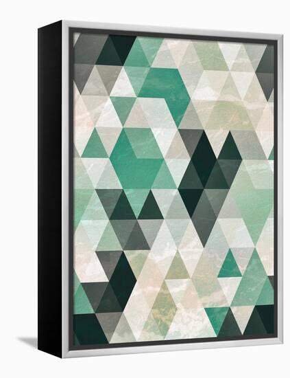 Triangle Pattern-Tai Prints-Framed Stretched Canvas