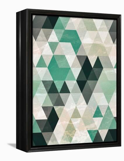 Triangle Pattern-Tai Prints-Framed Stretched Canvas