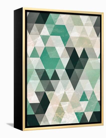 Triangle Pattern-Tai Prints-Framed Stretched Canvas