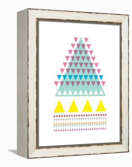 Triangle Peak-Moha London-Framed Premier Image Canvas