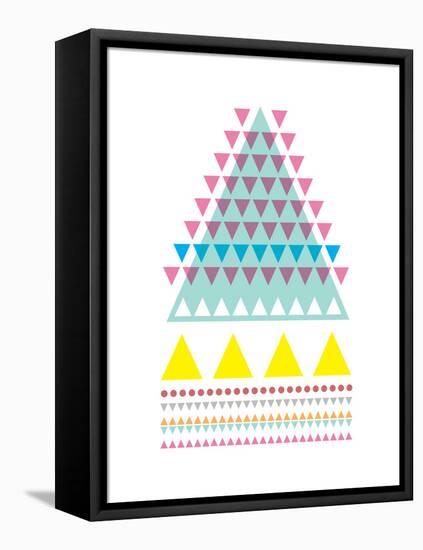 Triangle Peak-Moha London-Framed Premier Image Canvas