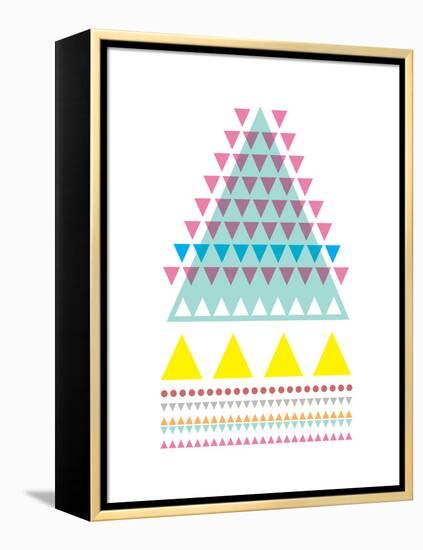 Triangle Peak-Moha London-Framed Premier Image Canvas