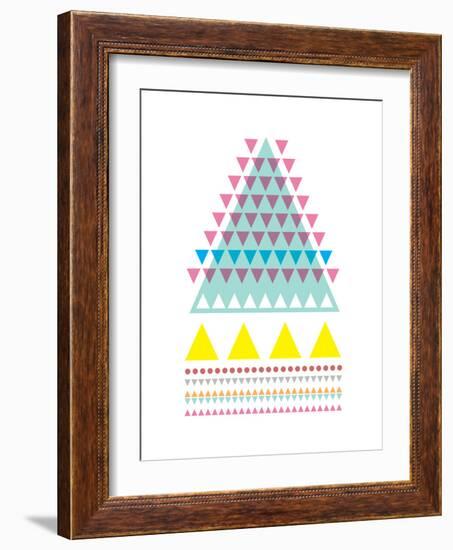 Triangle Peak-Moha London-Framed Giclee Print