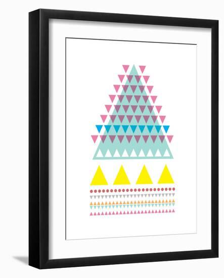 Triangle Peak-Moha London-Framed Giclee Print