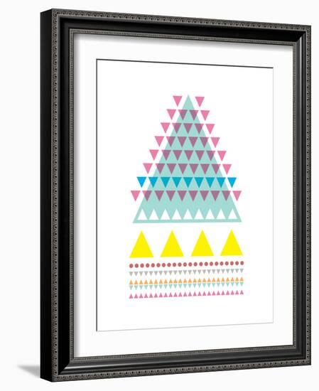 Triangle Peak-Moha London-Framed Giclee Print