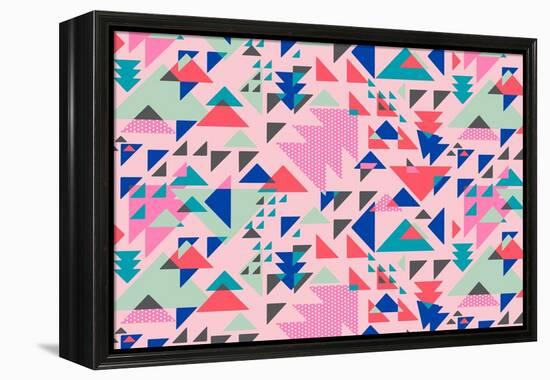 Triangle Pop-null-Framed Premier Image Canvas