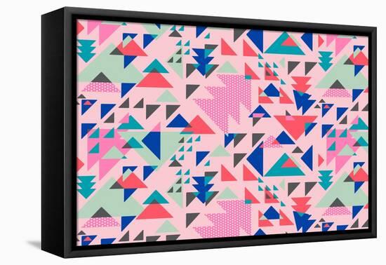 Triangle Pop-null-Framed Premier Image Canvas