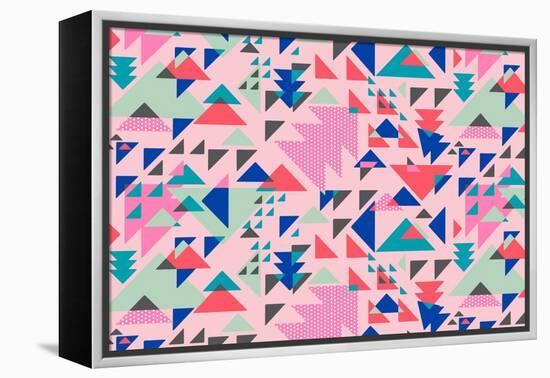 Triangle Pop-null-Framed Premier Image Canvas