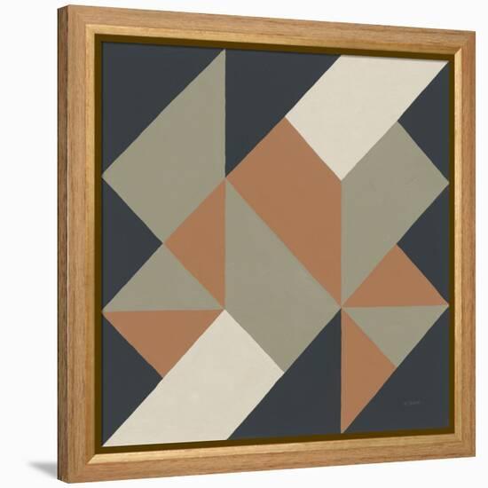 Triangles I Highland-Mike Schick-Framed Stretched Canvas