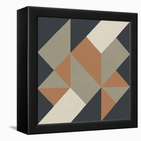 Triangles I Highland-Mike Schick-Framed Stretched Canvas