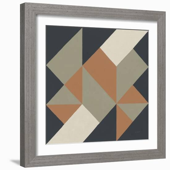 Triangles I Highland-Mike Schick-Framed Art Print