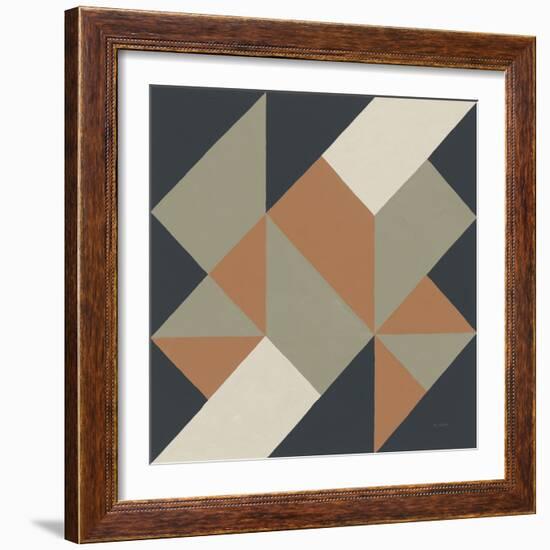 Triangles I Highland-Mike Schick-Framed Art Print