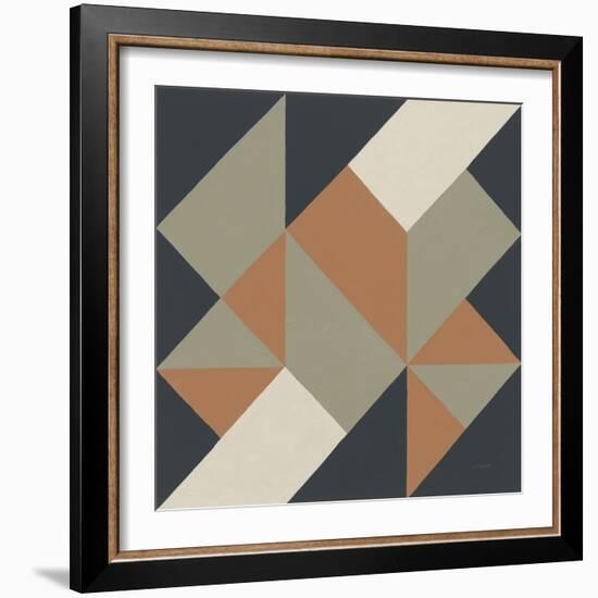 Triangles I Highland-Mike Schick-Framed Art Print