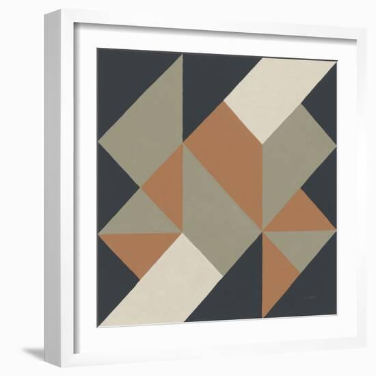 Triangles I Highland-Mike Schick-Framed Art Print