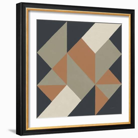 Triangles I Highland-Mike Schick-Framed Art Print