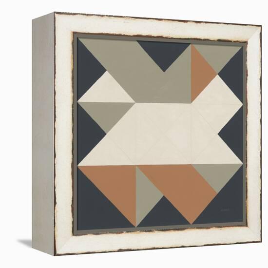 Triangles III Highland-Mike Schick-Framed Stretched Canvas