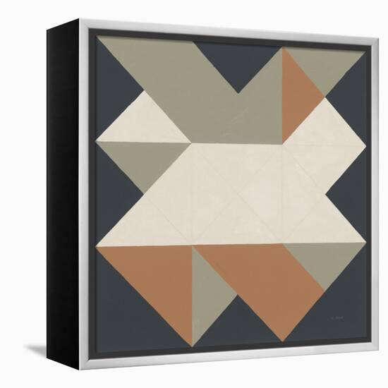 Triangles III Highland-Mike Schick-Framed Stretched Canvas