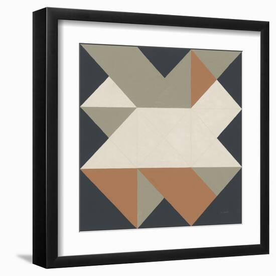 Triangles III Highland-Mike Schick-Framed Art Print