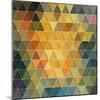 Triangles Pattern-Maksim Krasnov-Mounted Art Print